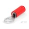 Te Connectivity Ring Terminal, #10 Stud Size, 22 AWG, 300 V, Nylon Insulated, Red 2-31887-1 - alternate 1